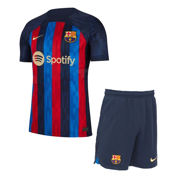 Camiseta Barcelona 1ª Kit Niños 2022 2023